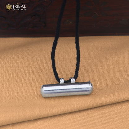 925 Sterling silver amulet box pendant mantra box, silver tabiz nsp1185