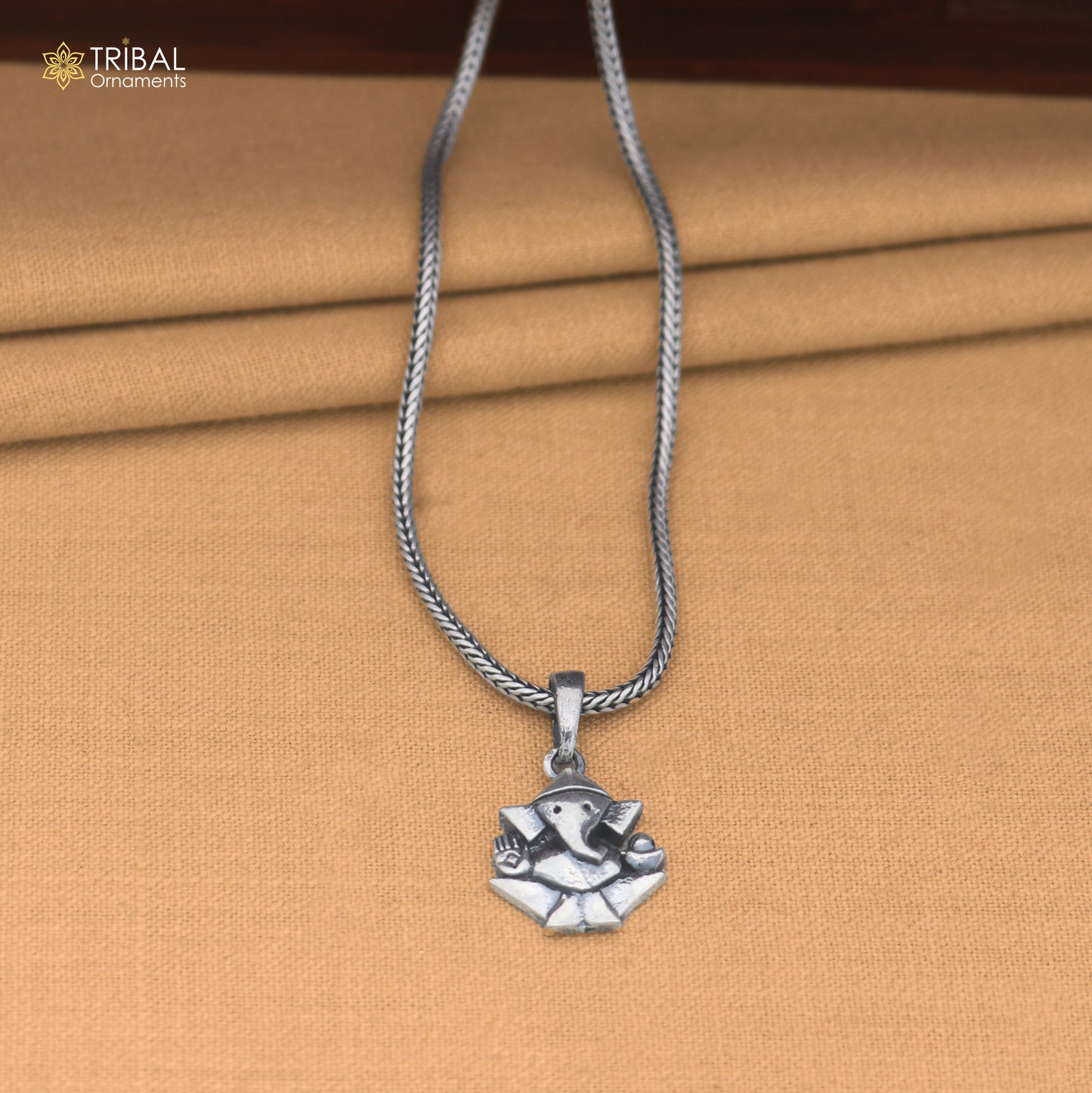 925 Sterling silver Ganesha Pendant unisex jewelry nsp1189