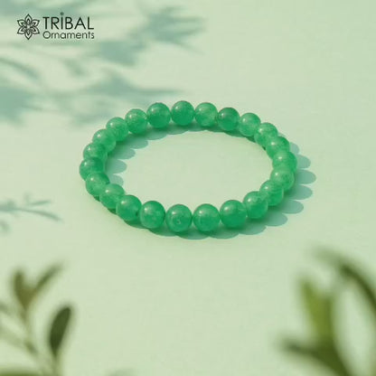 Green Aventurine Natural stone bracelet Embrace Luck and Prosperity stnbr102