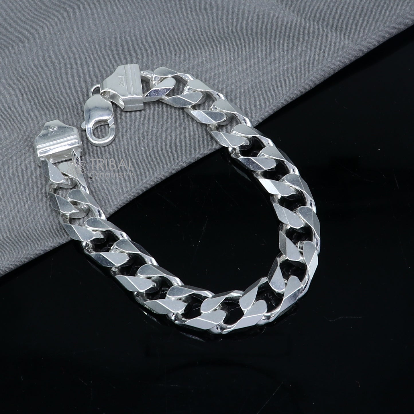 10 mm/12mm  8.5inches 925 sterling silver heavy chain bracelet, excellent men's gifting  jewelry sbr745