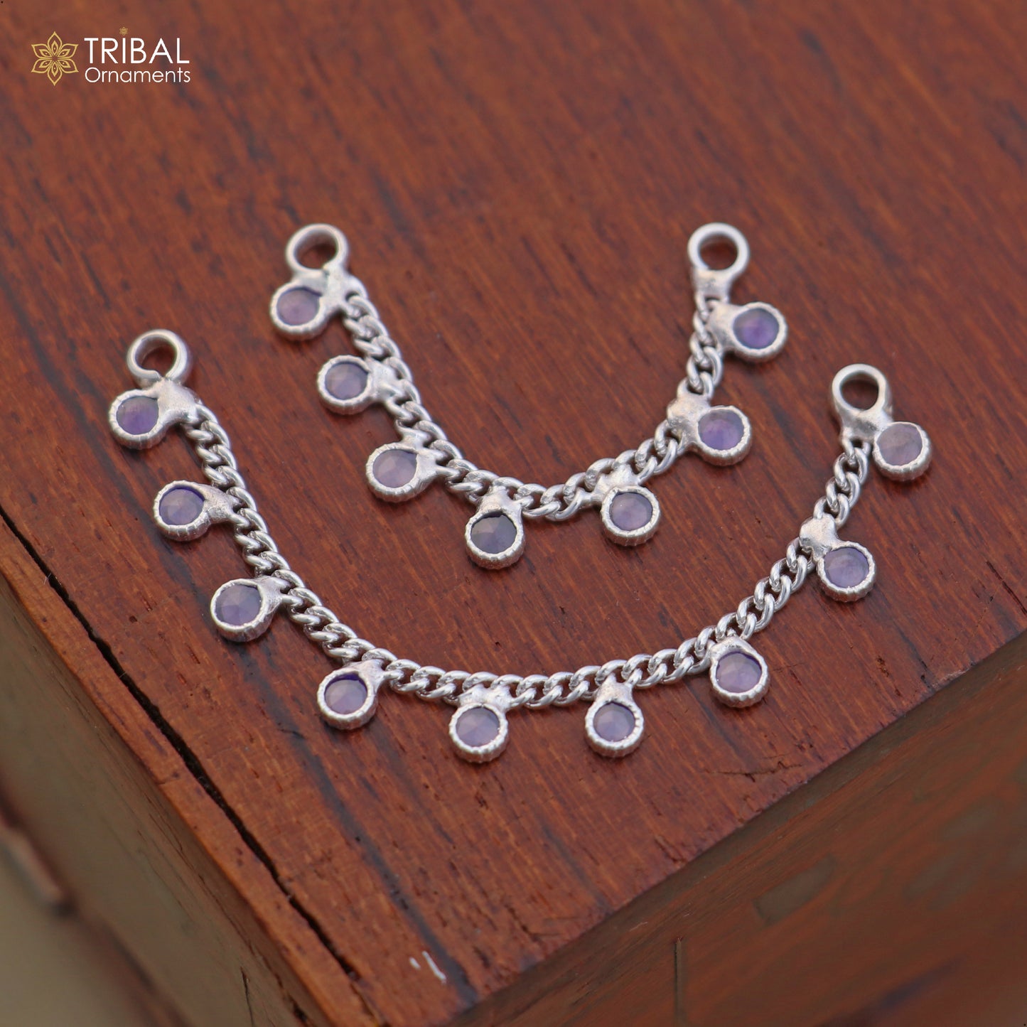 925 sterling silver Lord Krishna necklace and waist belt jewelry set with Laddu Gopala design by TRIBAL ORNAMENTS