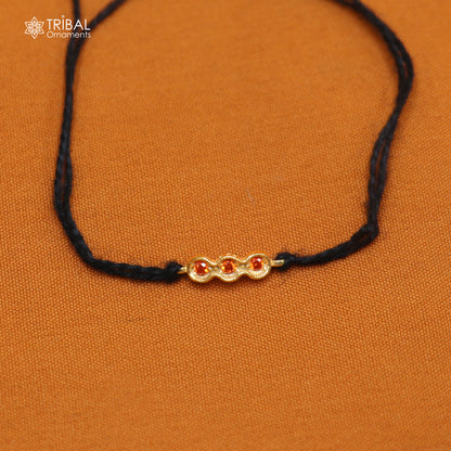 925 sterling silver orange stone necklace for idols or god statues gold polished jewelry set878