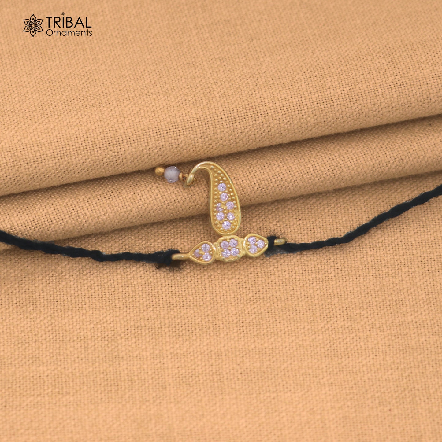 925 sterling silver light pink stone kalangi for safa for idols or god statues gold polished jewelry set906