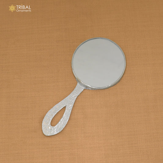 925 sterling silver fabulous style mirror frame, amazing royal brides gifting article from india  sf38