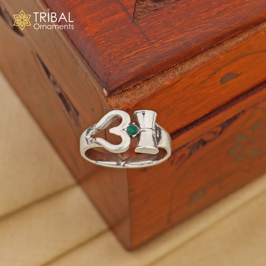 925 sterling silver vintage customized design shiva trident trishul ring band, excellent customized pretty ring unisex jewelry sr280