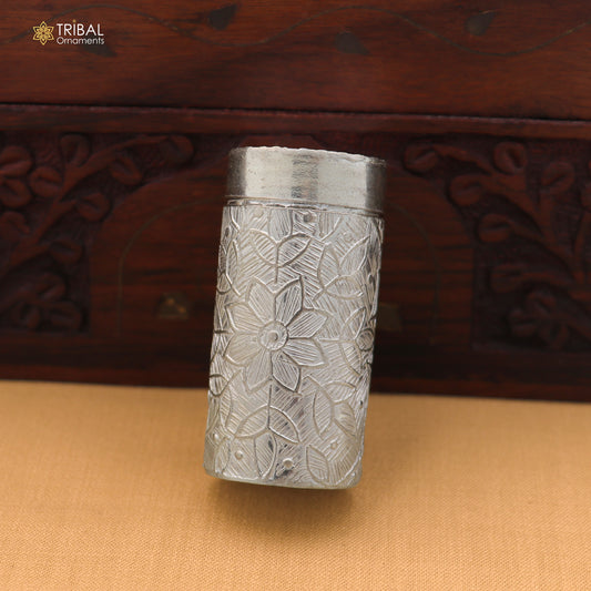 925 sterling silver Trinket box, tobacco box, best gifting articles stb911