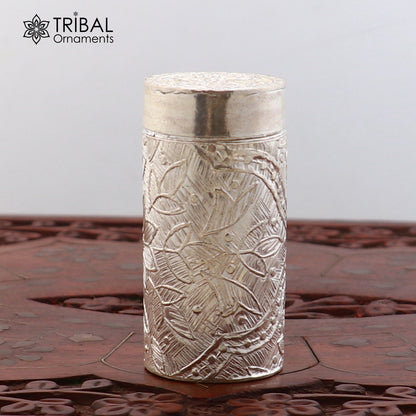 925 sterling silver Trinket box, tobacco box, best gifting articles stb911