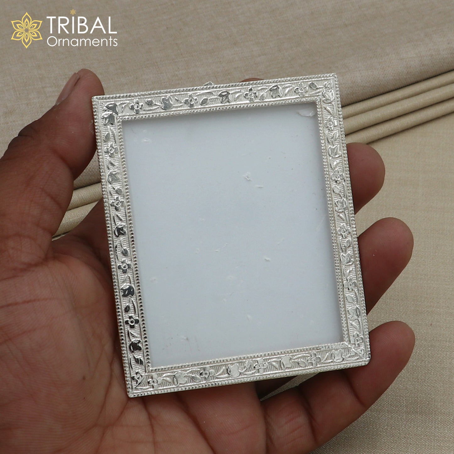 925 sterling silver photo frame, light weight gifting for article sf29