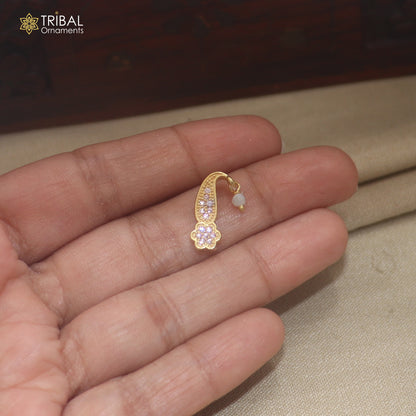 925 sterling silver light pink stone laddu Gopala sishful traditional Krishna jewelry su1451