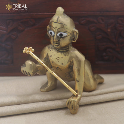 925 sterling silver laddu Gopala bansuri Krishna article su1453