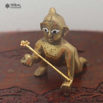 925 sterling silver laddu Gopala bansuri Krishna article su1453