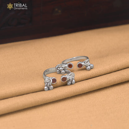 925 sterling silver plain stone design laddu Gopala bangle kada traditional Krishna jewelry su1461