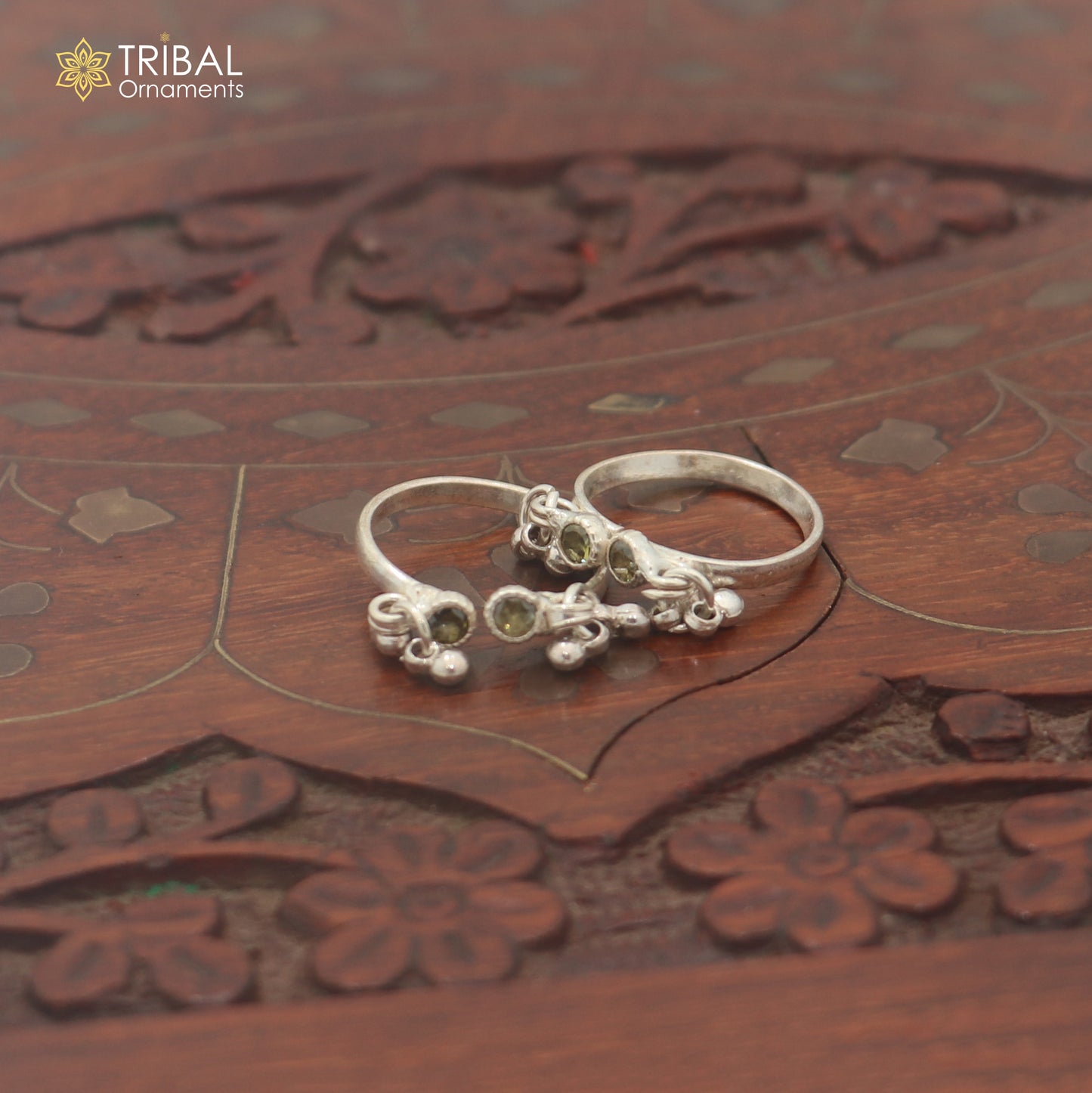 925 sterling silver plain stone design laddu Gopala bangle kada traditional Krishna jewelry su1462