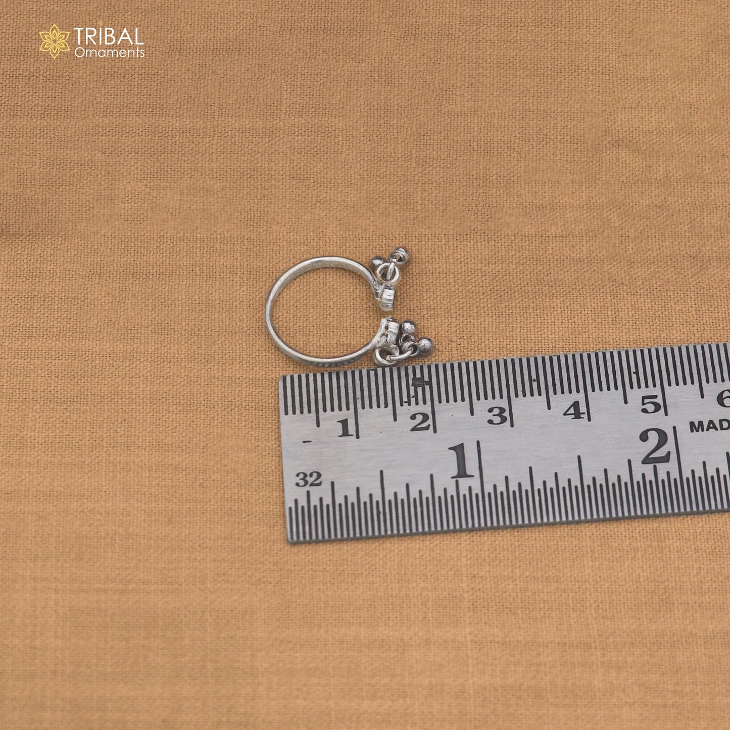 925 sterling silver plain stone design laddu Gopala bangle kada traditional Krishna jewelry su1462