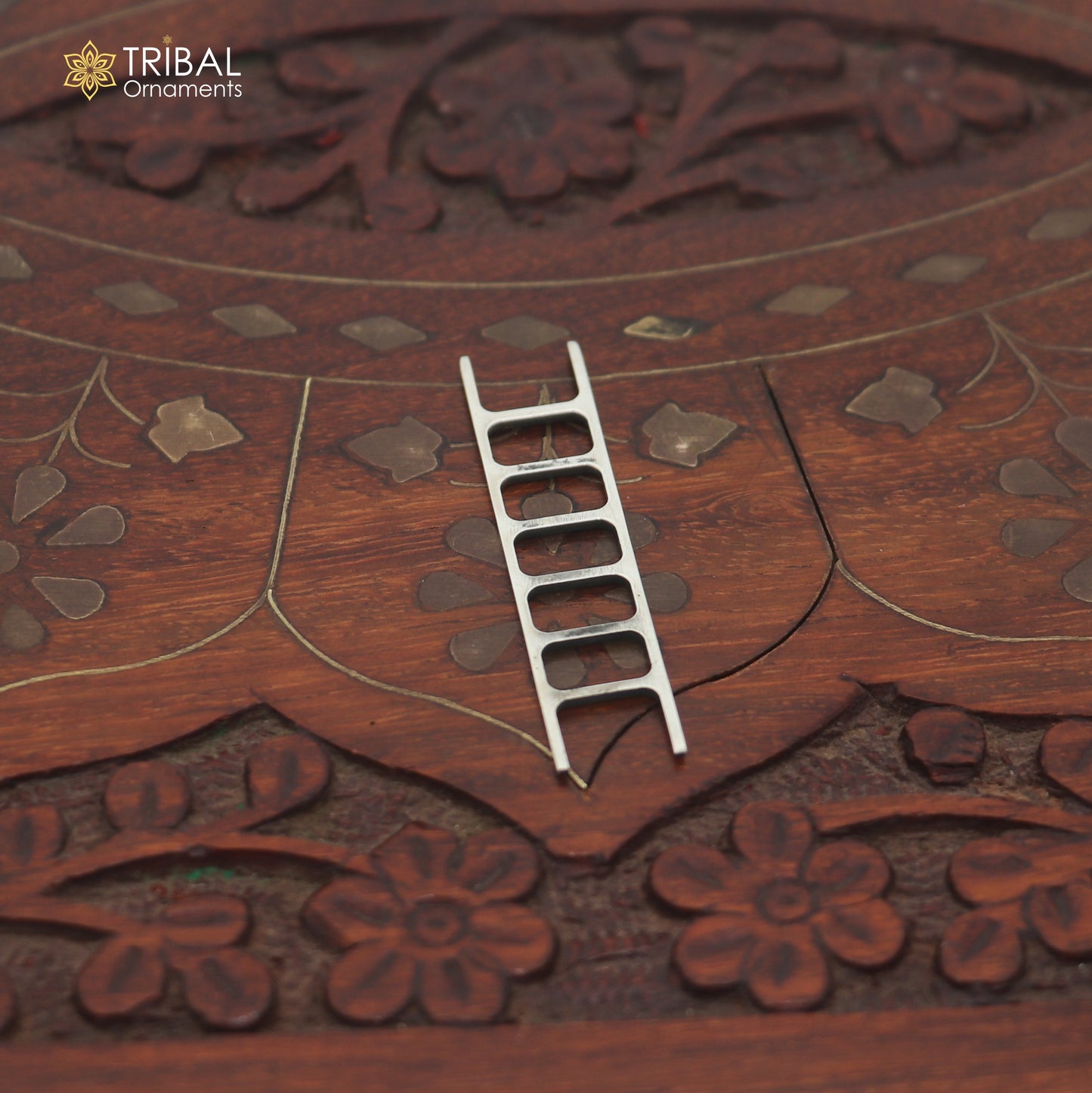 925 sterling silver ladder 6 steps silver stair amazing puja article silver utensils su1465