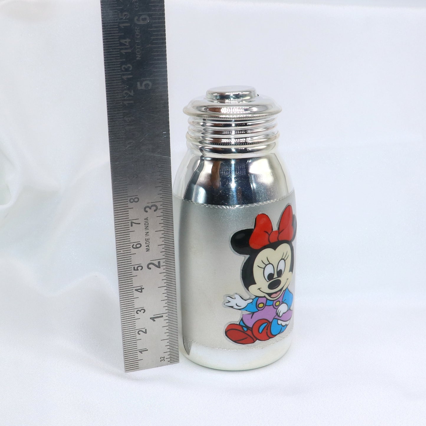 925 Sterling silver baby feeder milk bottle/ baby water bottle/ best kids gifting article sv297