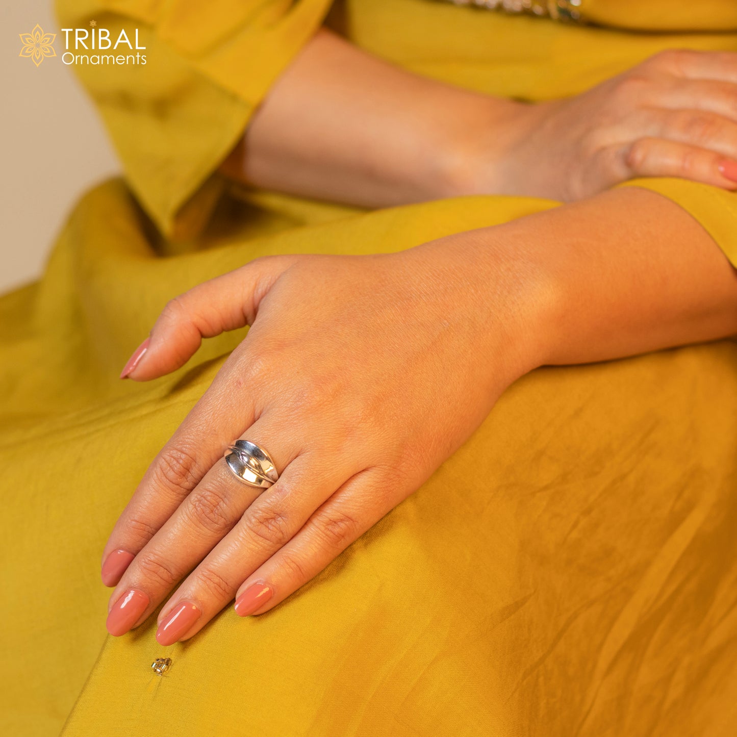 925 sterling silver stylish design ring Jewelry sr776 - TRIBAL ORNAMENTS