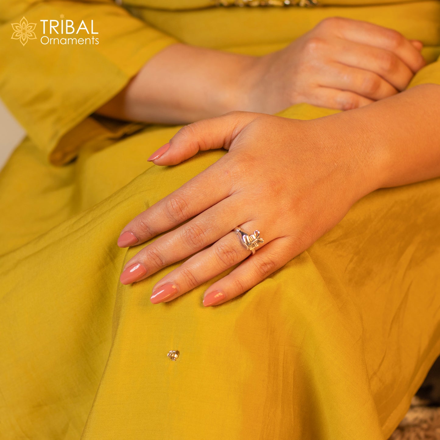 925 sterling silver stylish gift box design ring Jewelry sr777 - TRIBAL ORNAMENTS