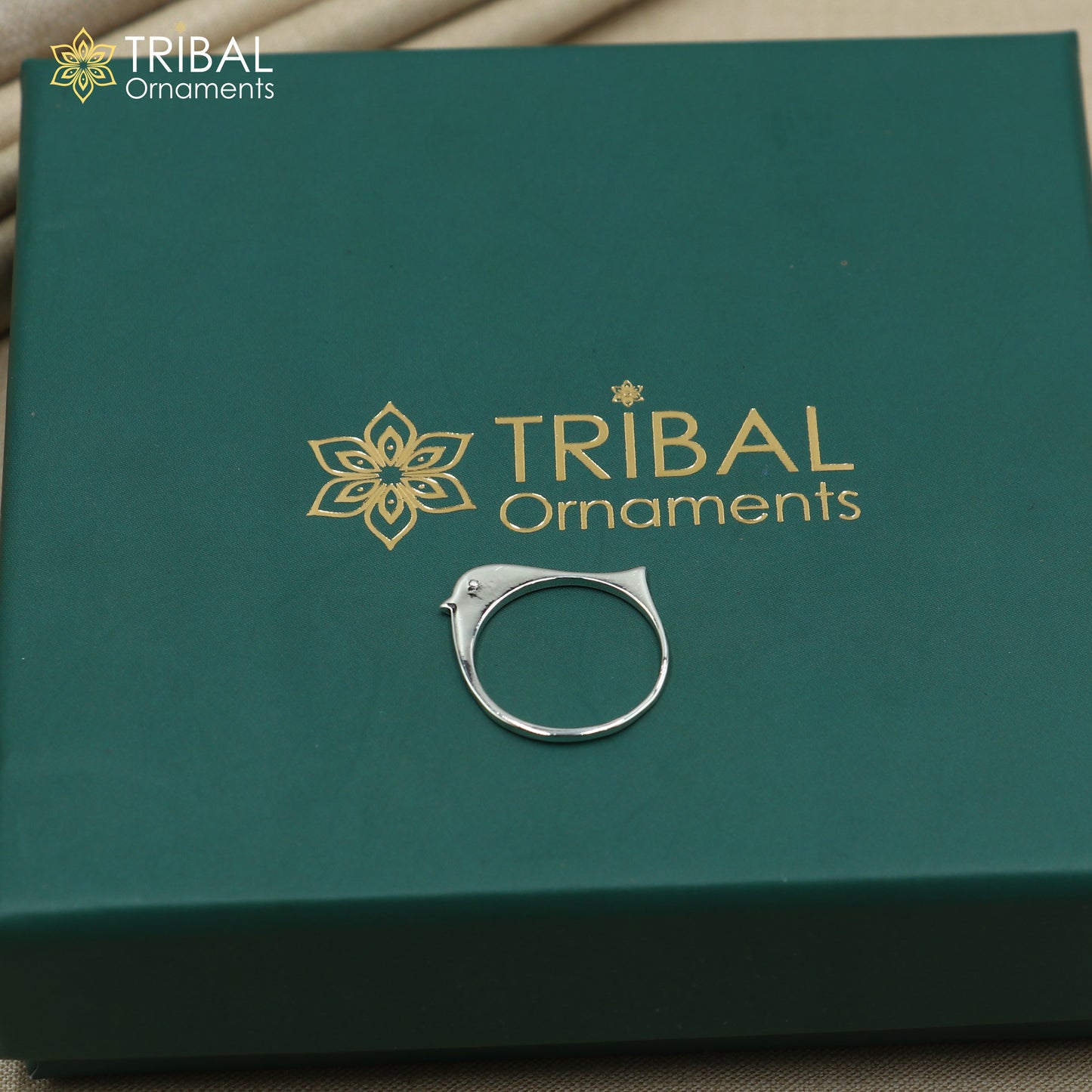 925 sterling silver stylish plain design ring Jewelry sr783 - TRIBAL ORNAMENTS