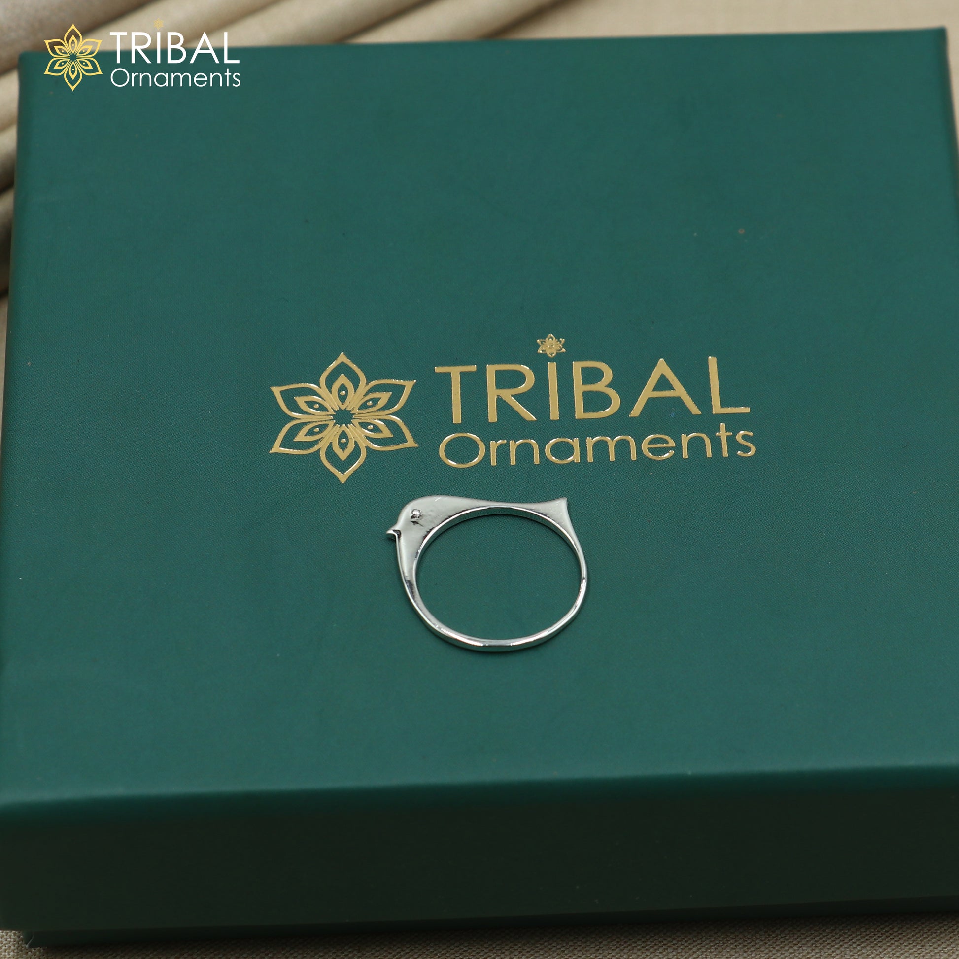 925 sterling silver stylish plain design ring Jewelry sr783 - TRIBAL ORNAMENTS