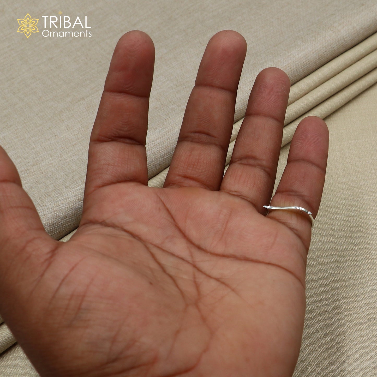 925 sterling silver stylish plain design ring Jewelry sr783 - TRIBAL ORNAMENTS