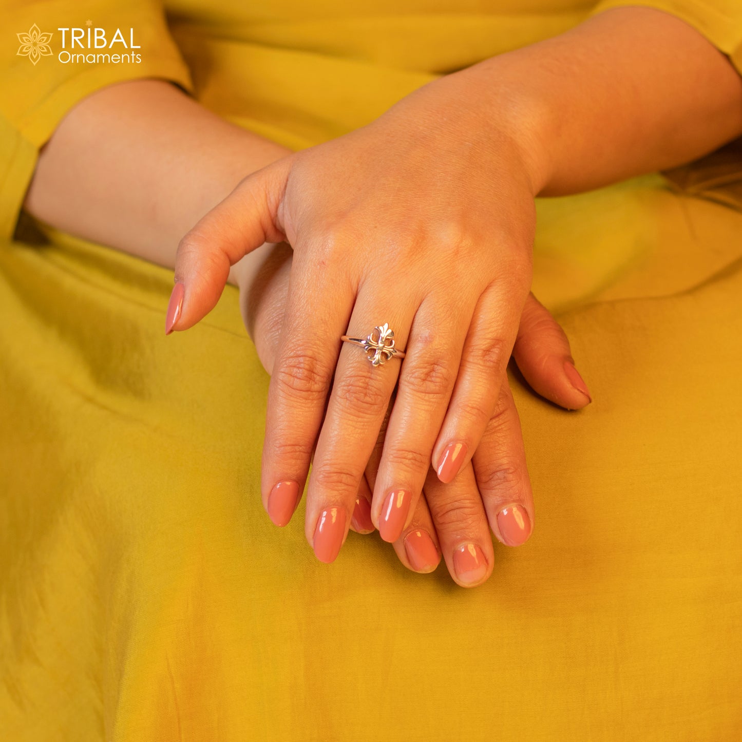 925 sterling silver unique design ring Jewelry sr780 - TRIBAL ORNAMENTS