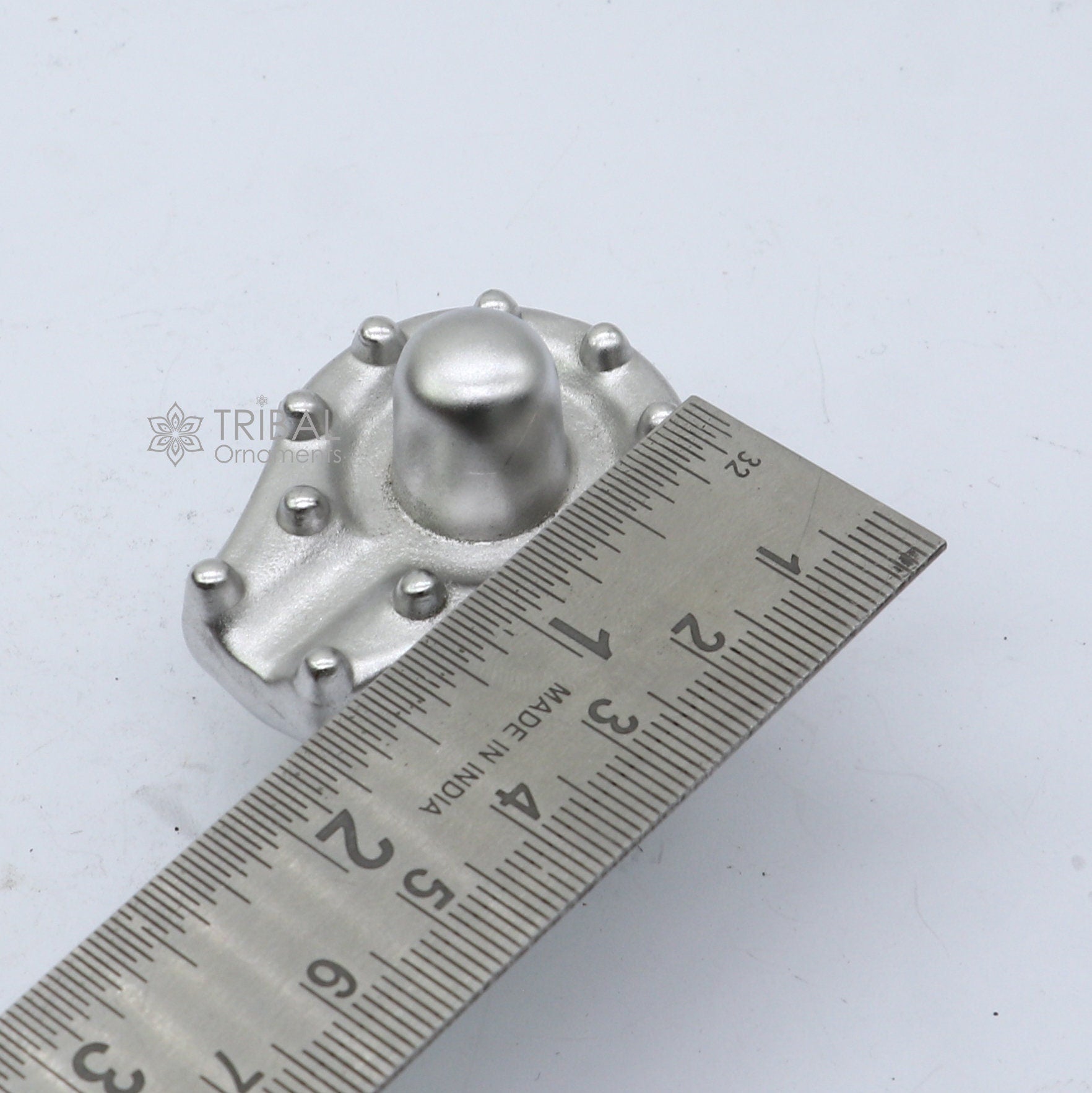 1.5" solid mercury god Shiva lingam statue 12 JYOTIRLINGA Parad Shiva lingam Sculpture for puja home best way for wealth and prosperity MA26 - TRIBAL ORNAMENTS