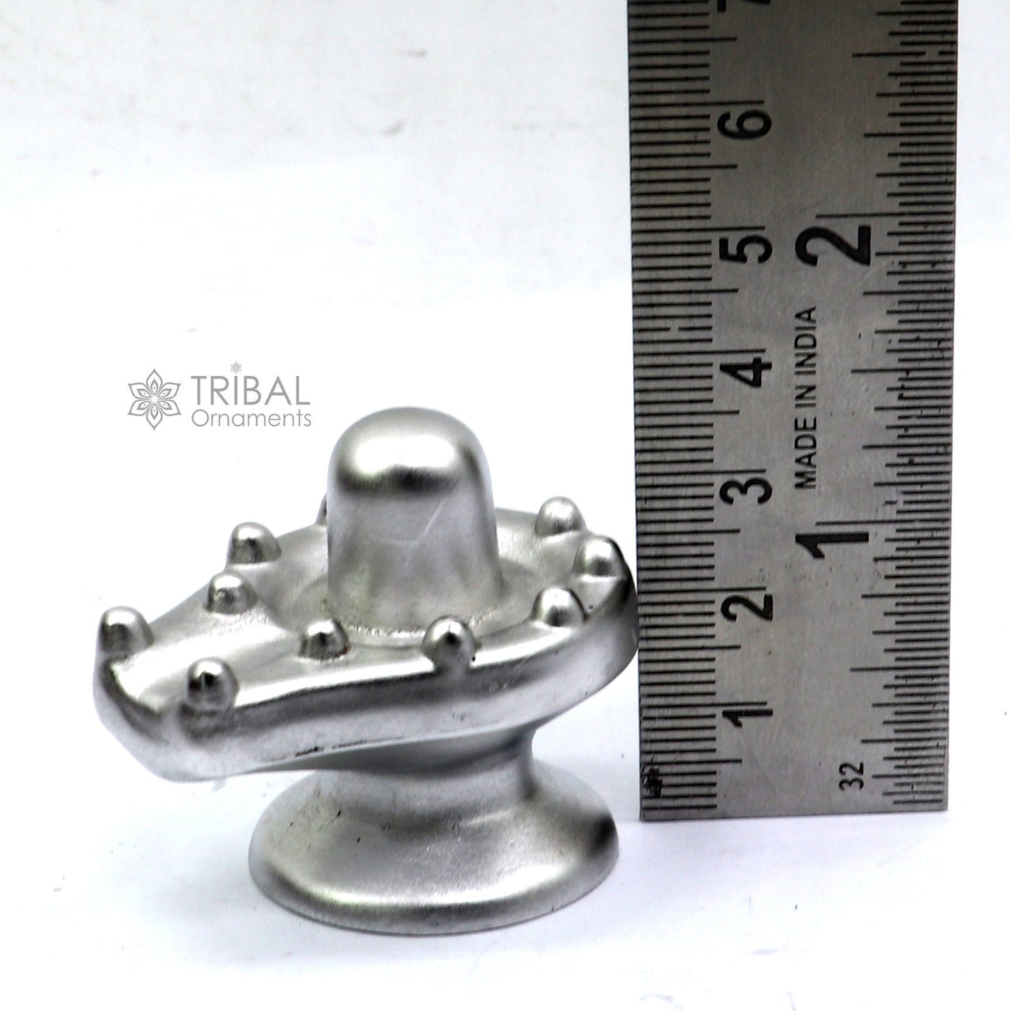 1.5" solid mercury god Shiva lingam statue 12 JYOTIRLINGA Parad Shiva lingam Sculpture for puja home best way for wealth and prosperity MA26 - TRIBAL ORNAMENTS