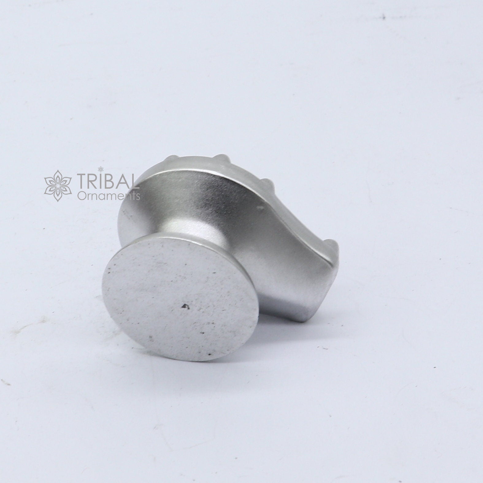 1.5" solid mercury god Shiva lingam statue 12 JYOTIRLINGA Parad Shiva lingam Sculpture for puja home best way for wealth and prosperity MA26 - TRIBAL ORNAMENTS