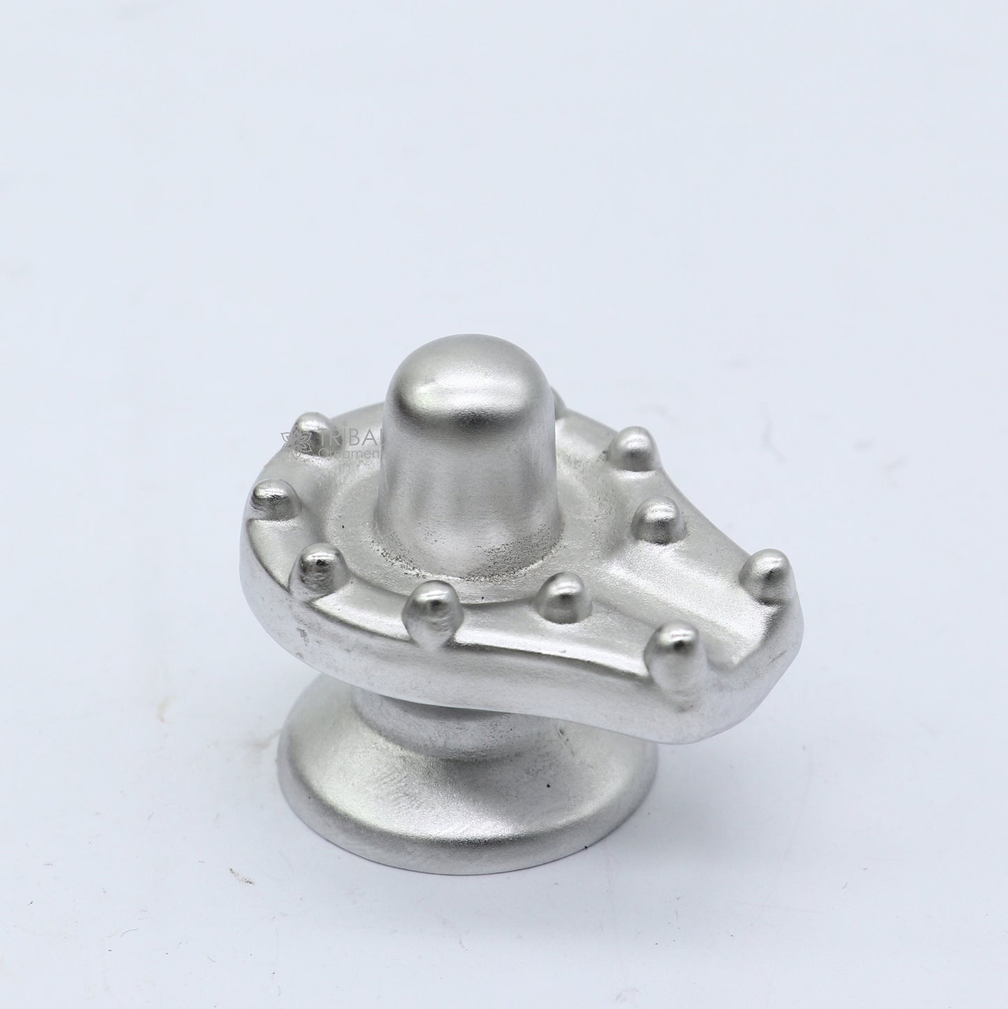 1.5" solid mercury god Shiva lingam statue 12 JYOTIRLINGA Parad Shiva lingam Sculpture for puja home best way for wealth and prosperity MA26 - TRIBAL ORNAMENTS