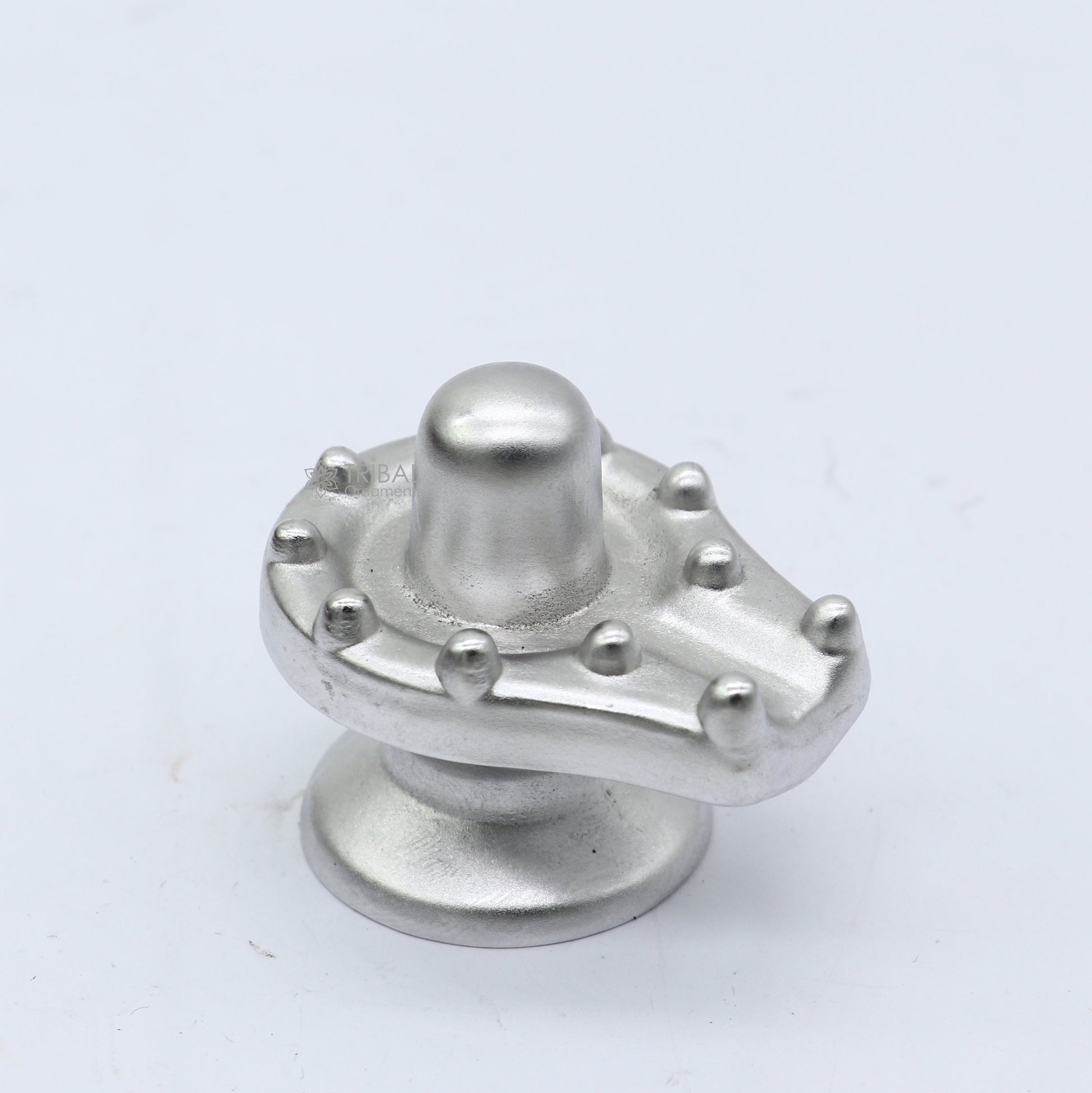 1.5" solid mercury god Shiva lingam statue 12 JYOTIRLINGA Parad Shiva lingam Sculpture for puja home best way for wealth and prosperity MA26 - TRIBAL ORNAMENTS