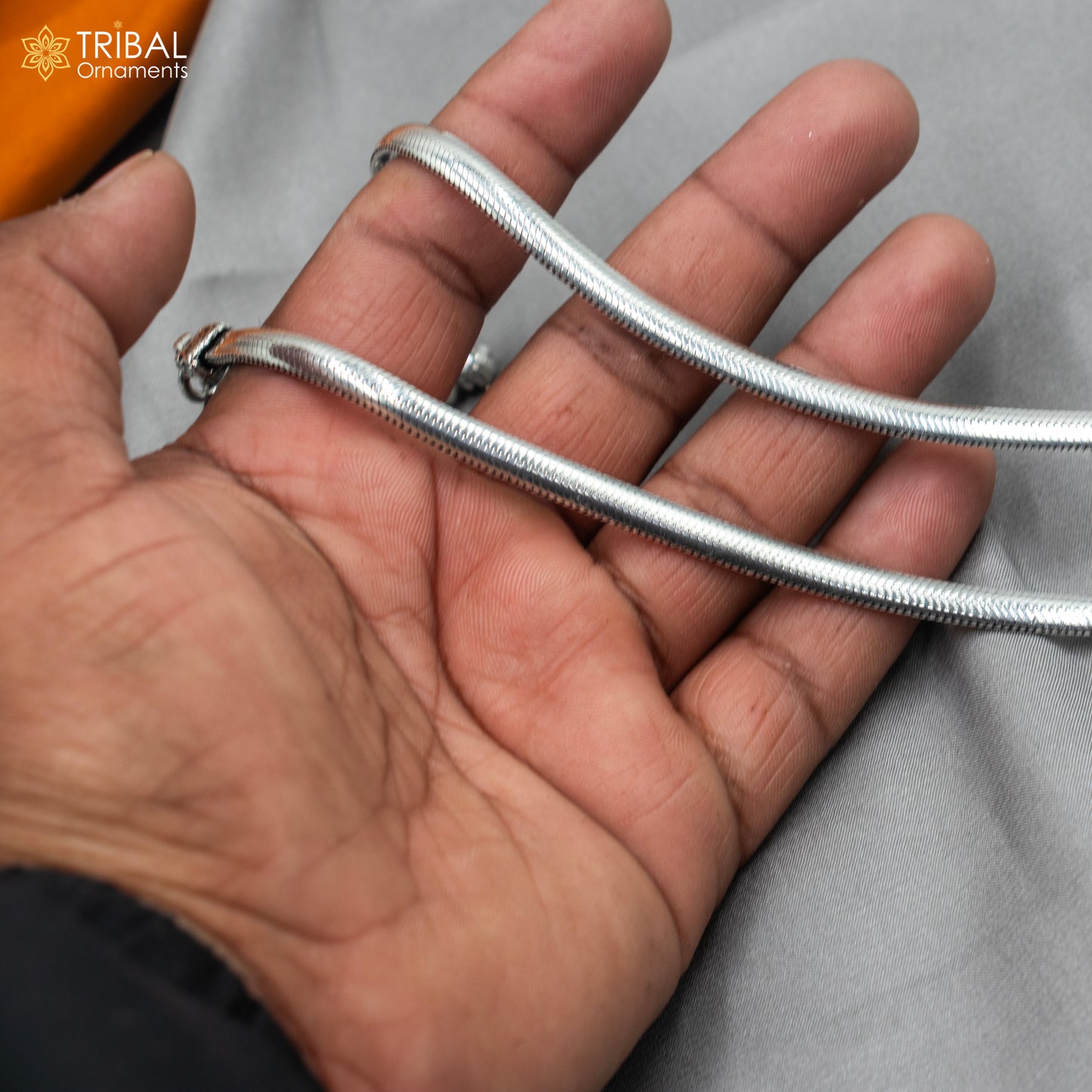 10.5" 925 sterling silver handmade stylish chain anklets foot bracelet ,ankle bracelet belly dance jewelry ank713 - TRIBAL ORNAMENTS