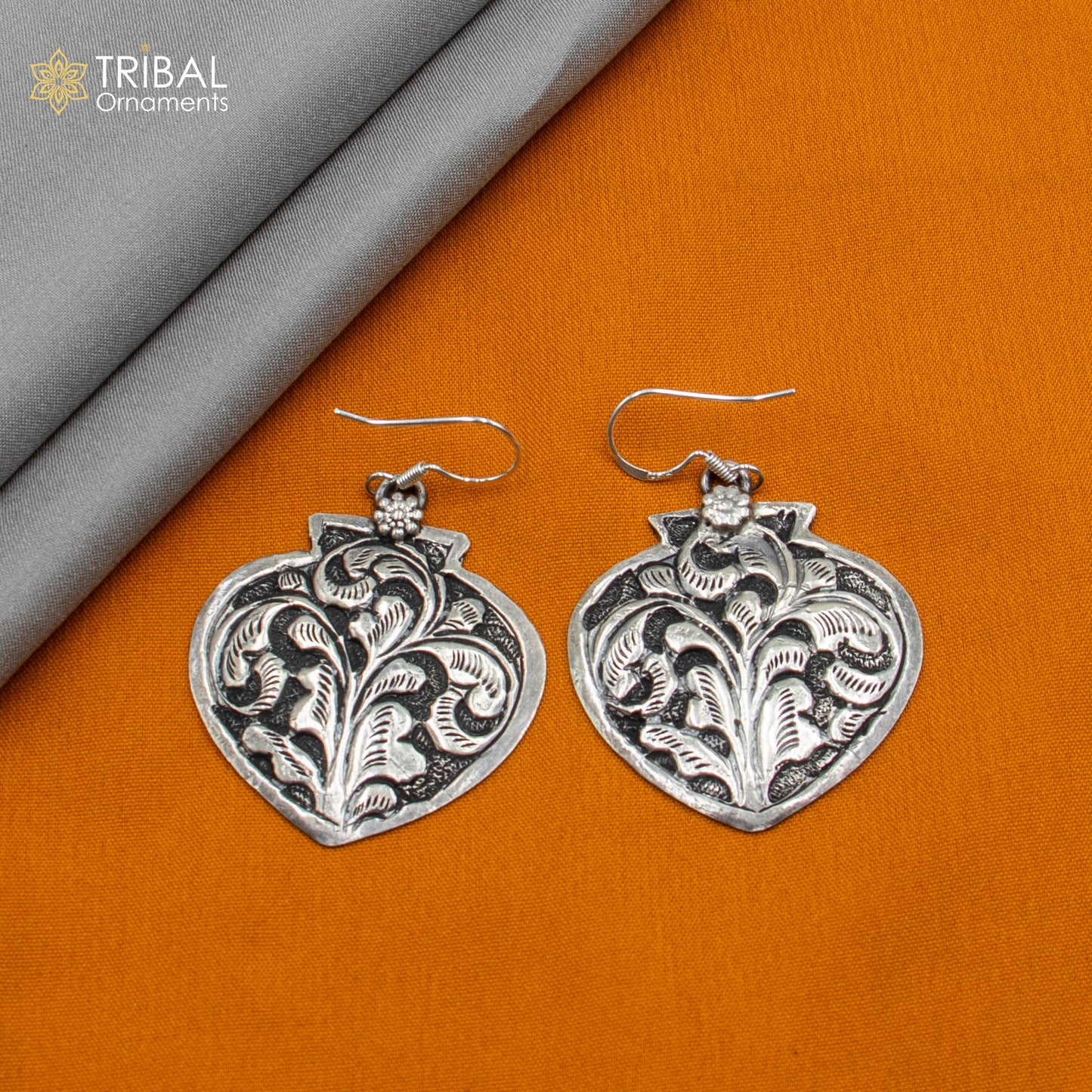 30" 925 sterling silver handmade beaded chain with chitai design long necklace traditional cultural functional pendant necklace jewelry  Set710 - TRIBAL ORNAMENTS