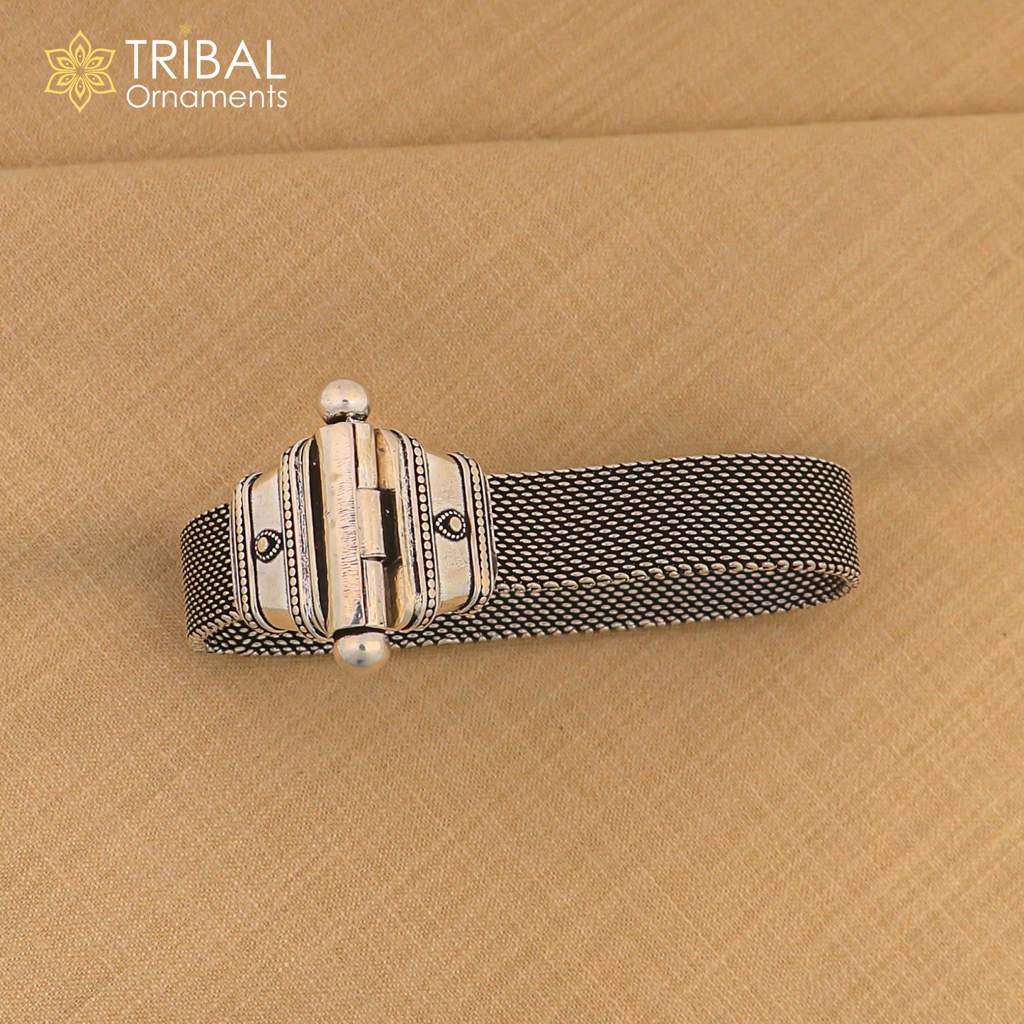 8 inches 925 sterling silver customized chain belt bracelet stylish men's  jewelry sbr771 - TRIBAL ORNAMENTS