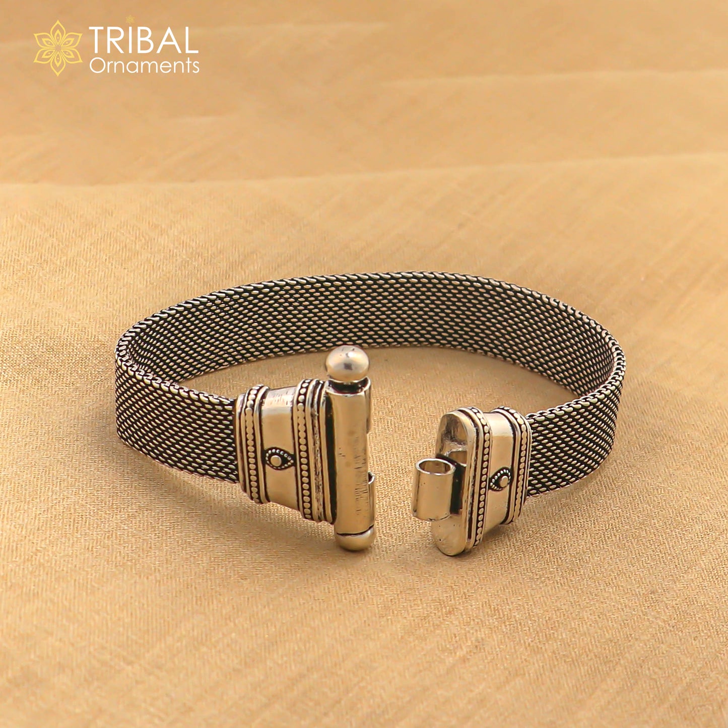 8 inches 925 sterling silver customized chain belt bracelet stylish men's  jewelry sbr771 - TRIBAL ORNAMENTS