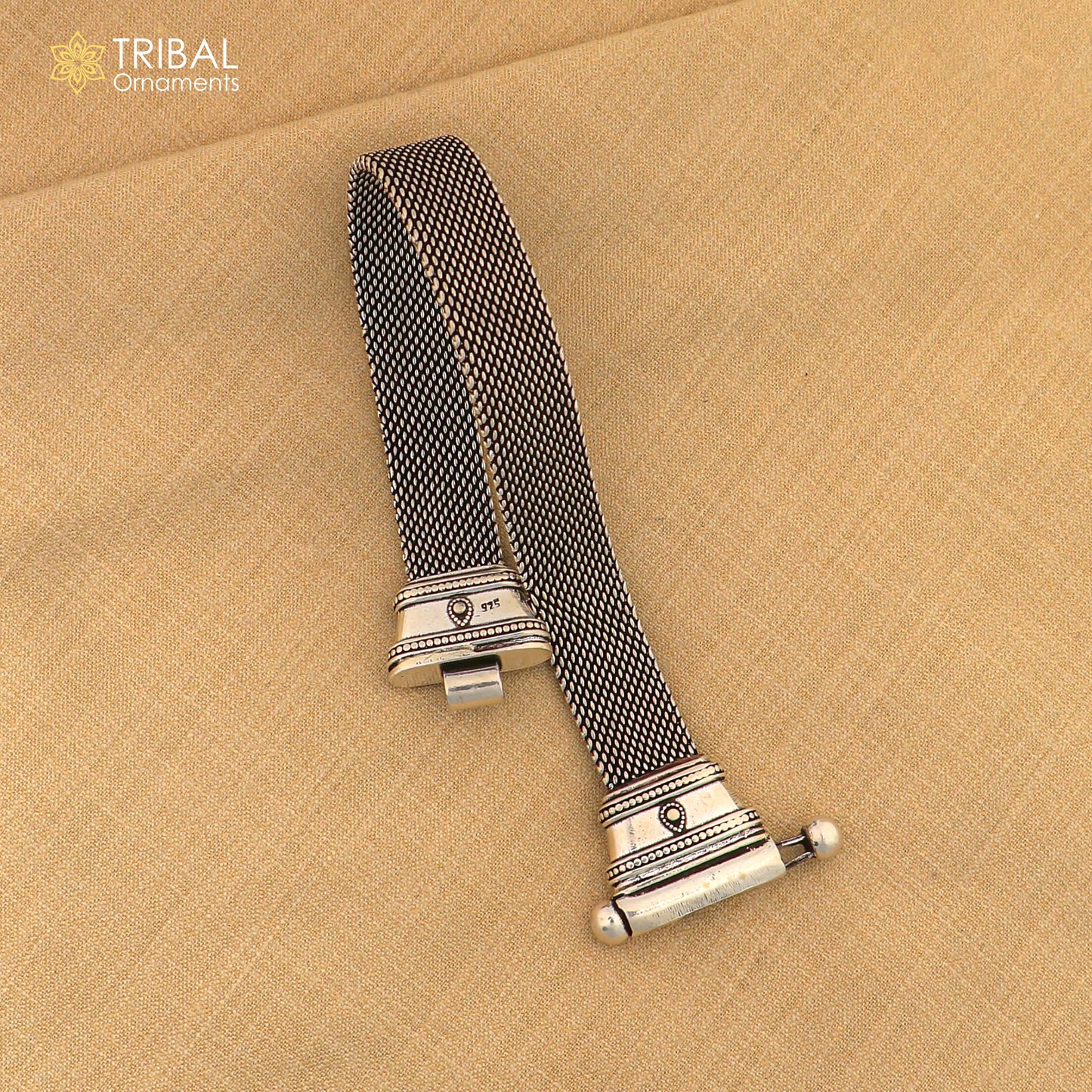 8 inches 925 sterling silver customized chain belt bracelet stylish men's  jewelry sbr771 - TRIBAL ORNAMENTS