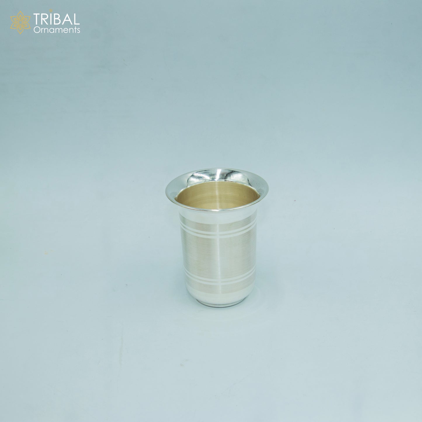 925 fine silver water milk cup tumbler, baby food flask, silver utensils sv318 - TRIBAL ORNAMENTS