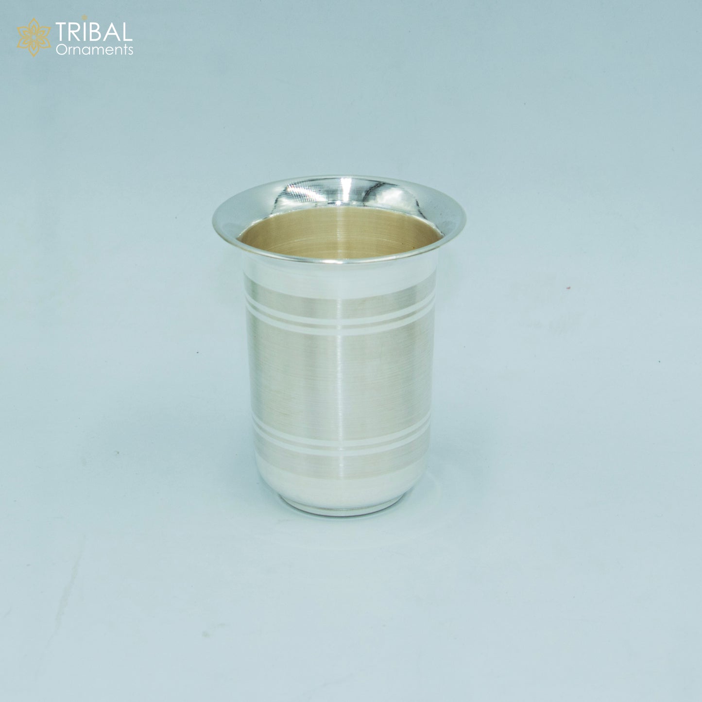 925 fine silver water milk cup tumbler, baby food flask, silver utensils sv318 - TRIBAL ORNAMENTS