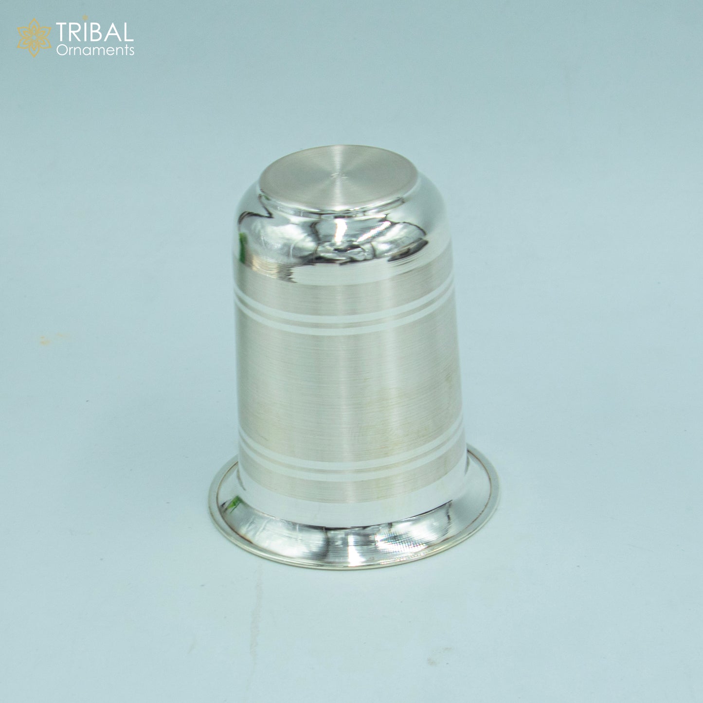 925 fine silver water milk cup tumbler, baby food flask, silver utensils sv318 - TRIBAL ORNAMENTS