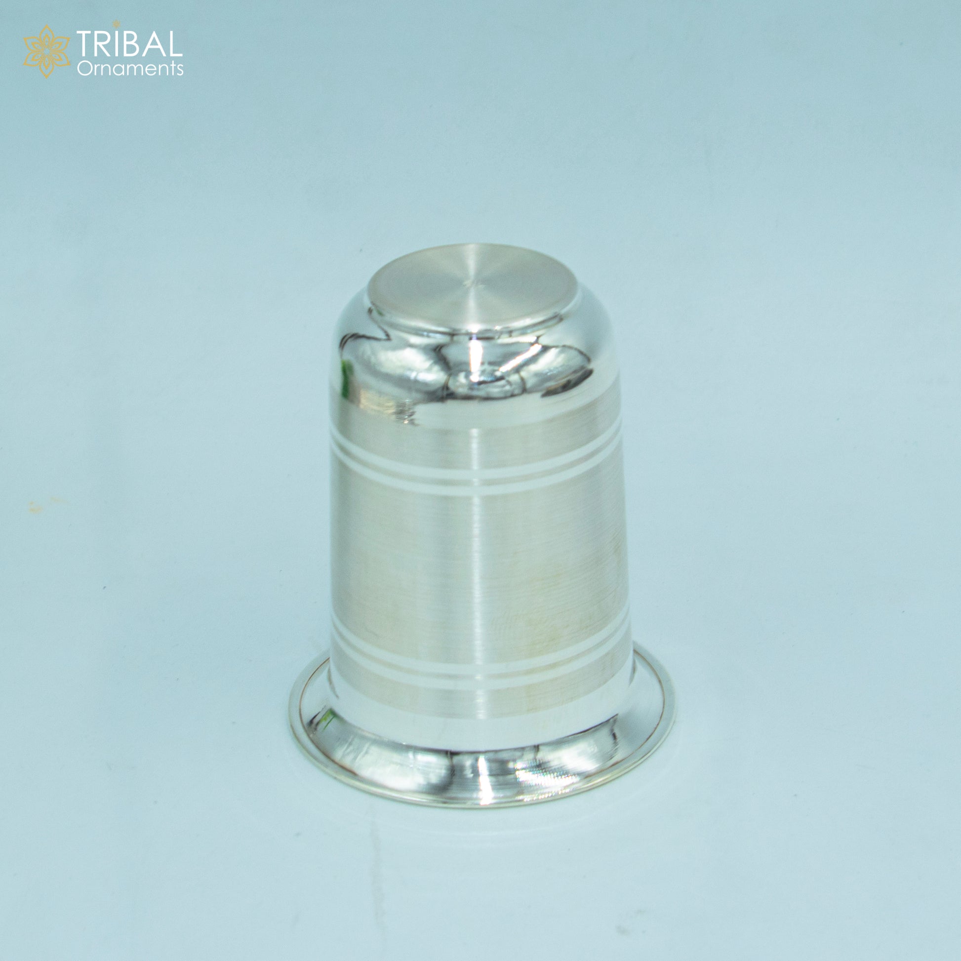 925 fine silver water milk cup tumbler, baby food flask, silver utensils sv318 - TRIBAL ORNAMENTS
