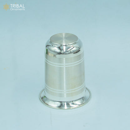 925 fine silver water milk cup tumbler, baby food flask, silver utensils sv318 - TRIBAL ORNAMENTS