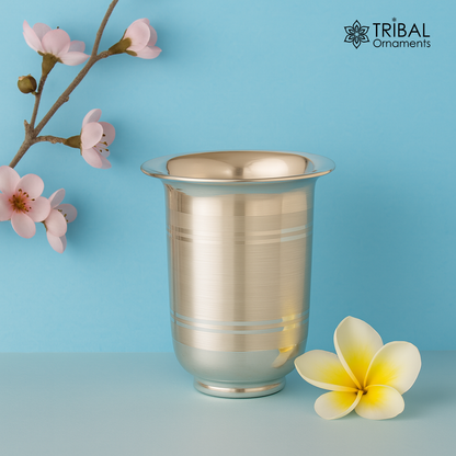 925 fine silver water milk cup tumbler, baby food flask, silver utensils sv318 - TRIBAL ORNAMENTS