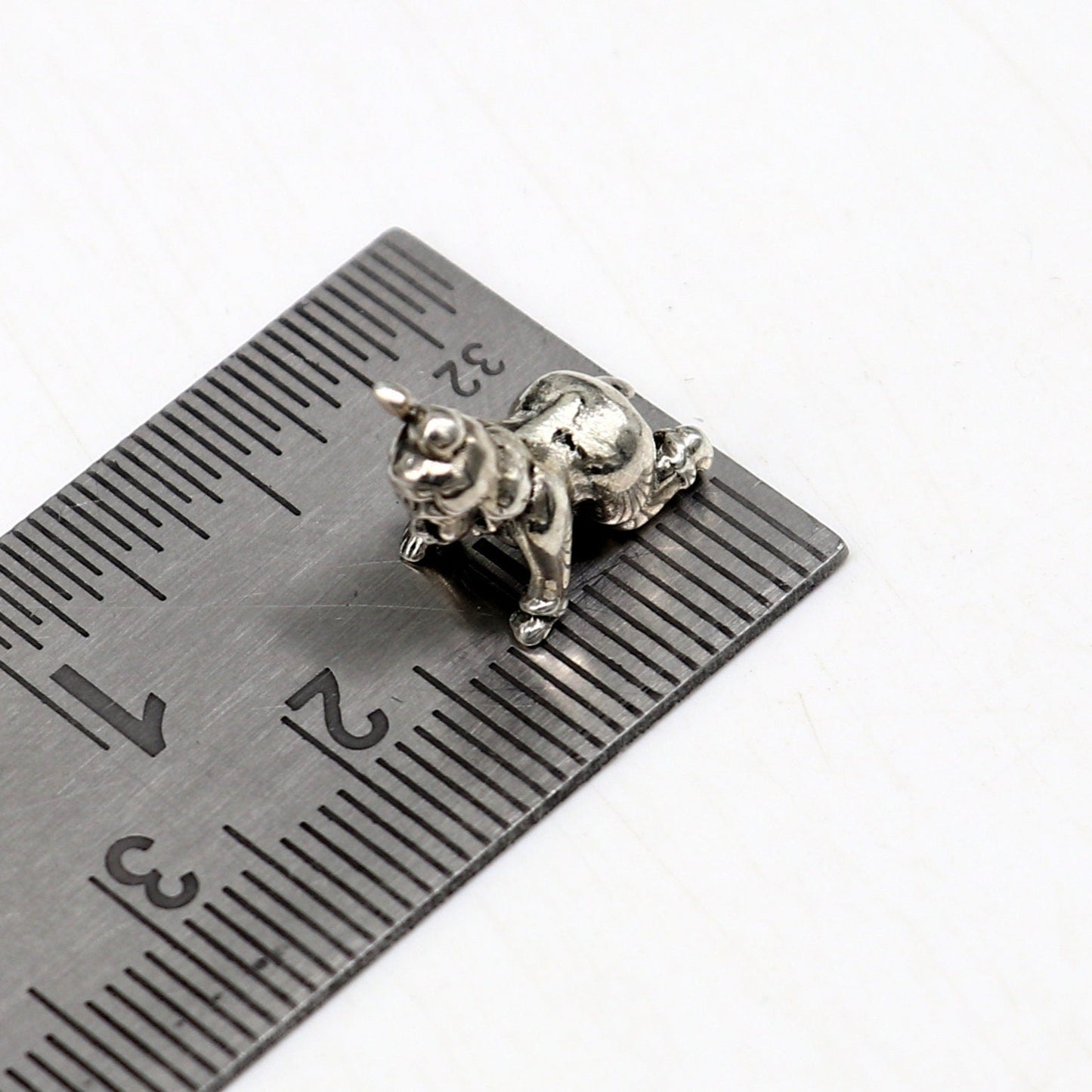 925 Solid silver handmade idol little Radha Rani,crawling Krishna small statue home temple puja article art40 - TRIBAL ORNAMENTS