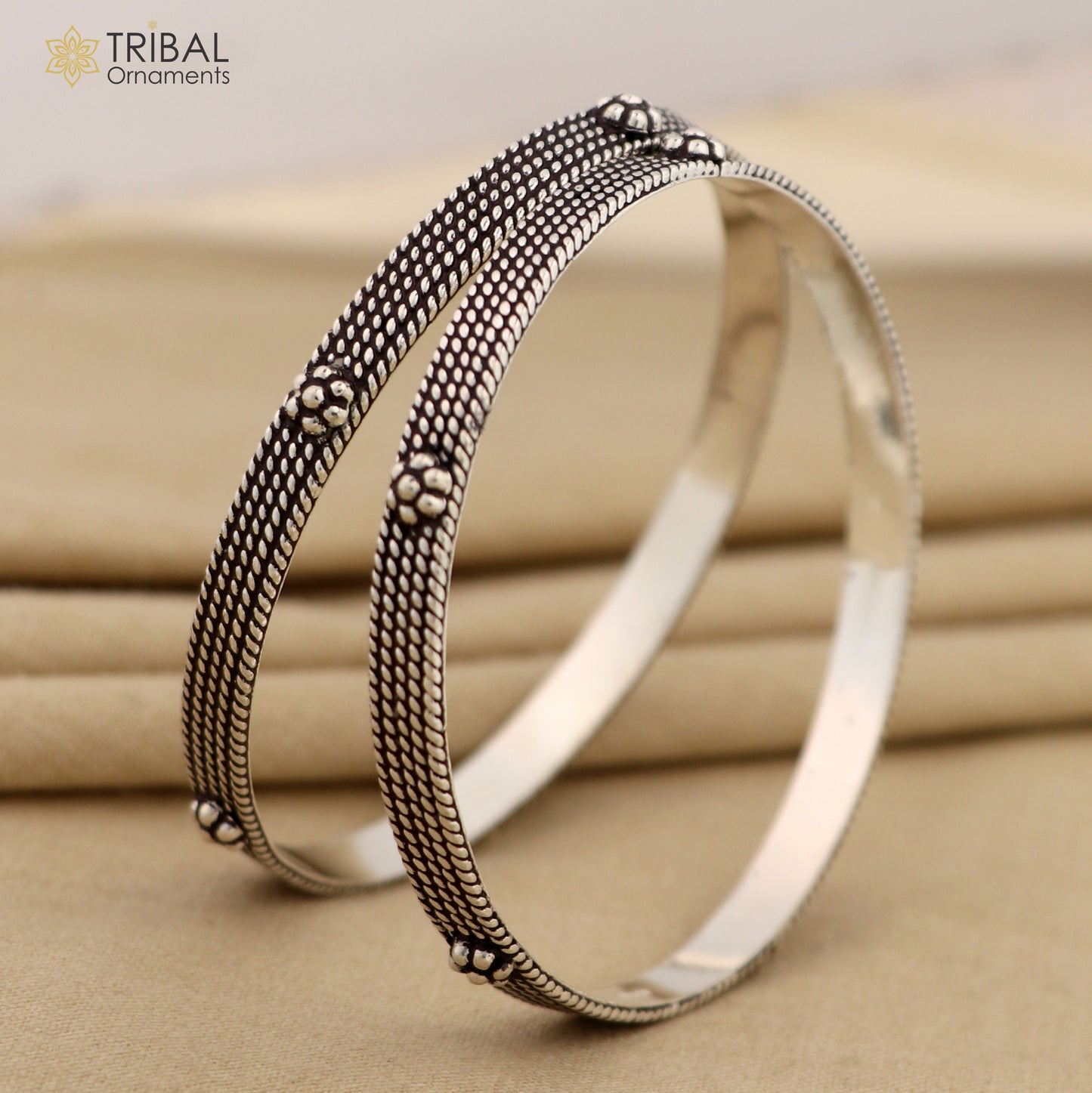 925 sterling customized fabulous design work stylish designer bangle bracelet pure silver gifting jewelry, brides made bangles nba176 - TRIBAL ORNAMENTS