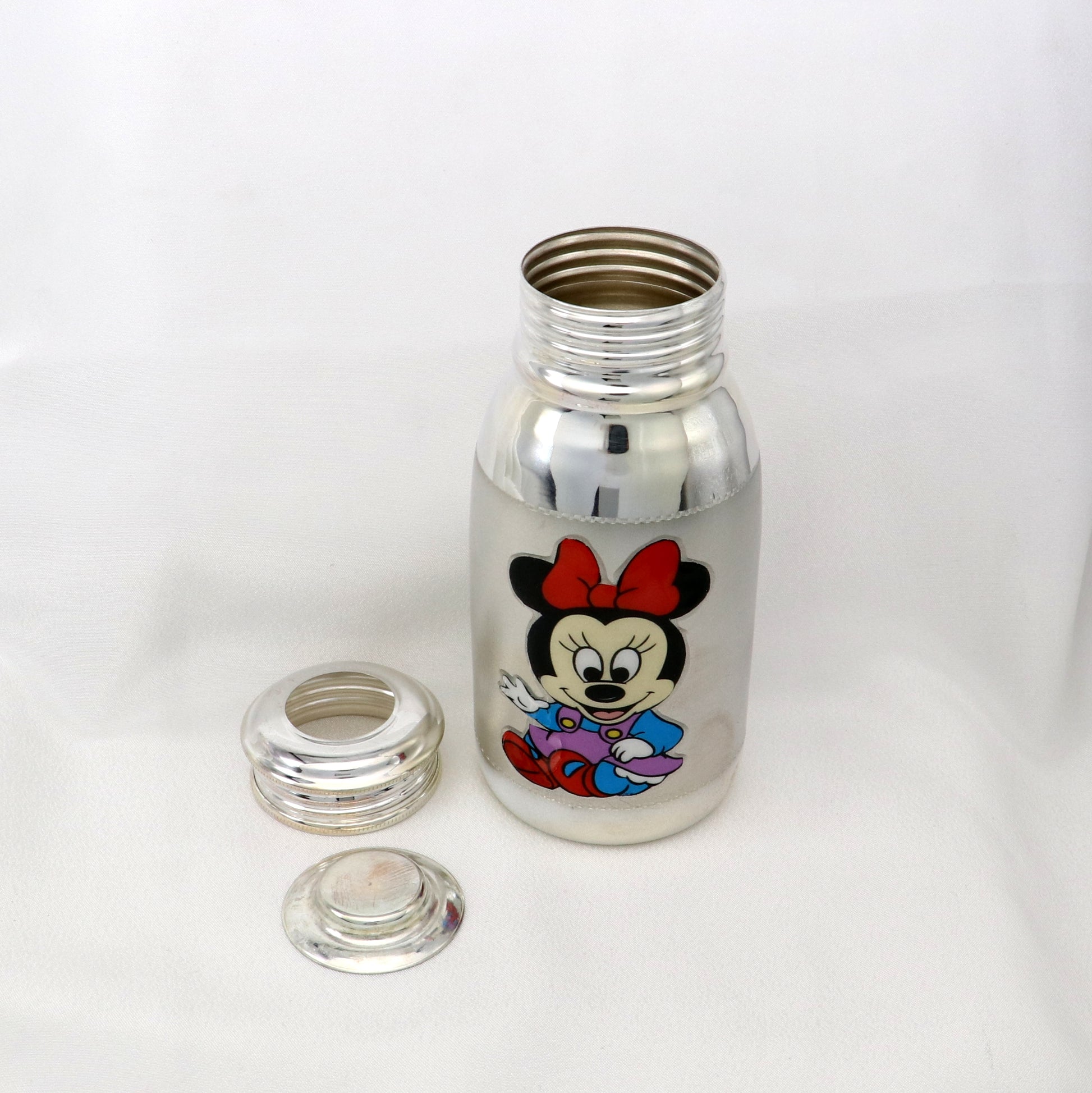 925 Sterling silver baby feeder milk bottle/ baby water bottle/ best kids gifting article sv297 - TRIBAL ORNAMENTS