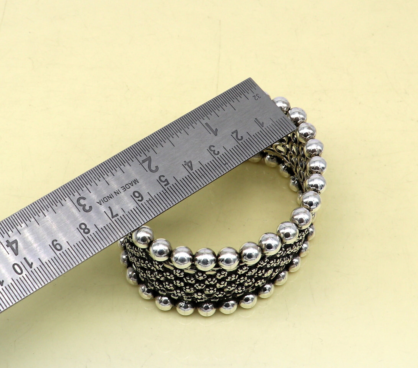 Vintage design 925 sterling silver customized adjustable cuff bracelet, excellent wedding gifting unisex cuff bangle bracelet kada cuff11 - TRIBAL ORNAMENTS