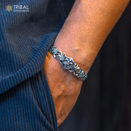 925 sterling silver customized adjustable tribal cuff bracelet kada, excellent cuff bangle bracelet Tribal ethnic boho jewelry cuff98 - TRIBAL ORNAMENTS