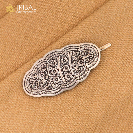 925 sterling silver customized lower design hair pin clip amazing hair jewelry brides gifting hc22 - TRIBAL ORNAMENTS