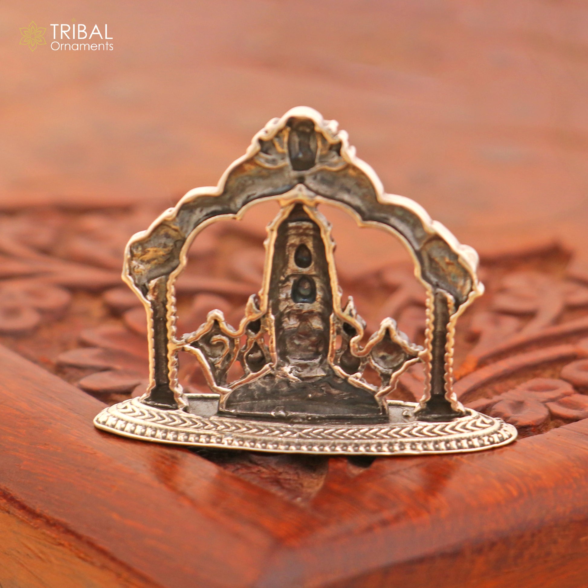 925 Sterling silver God Tirupati bala ji Murti Statue figurine, puja articles art858 - TRIBAL ORNAMENTS