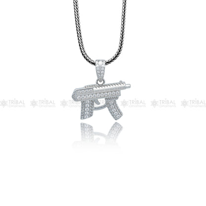 925 Sterling silver  Gun pendant nsp959 - TRIBAL ORNAMENTS